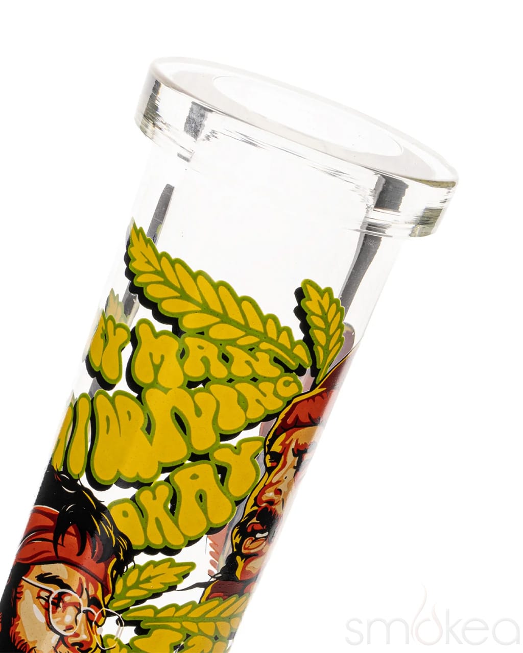 GEAR Premium x Cheech &amp; Chong 12" 7mm Limited Edition Parked Sidekick Bong