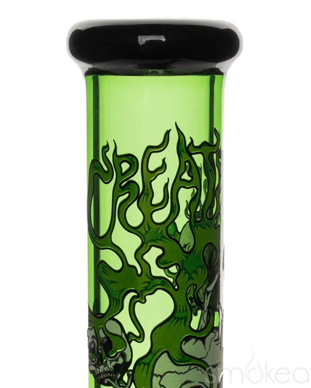 GEAR Premium x Creature 10” Glow-in-the-Dark Smoking Skulls Bong