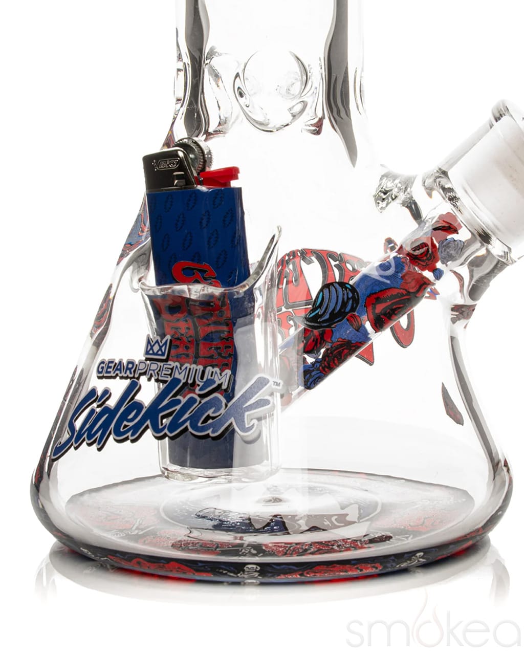 GEAR Premium x Grateful Dead 12" 7mm Limited Edition Bertha Sidekick Bong