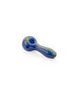 GRAV Bubble Trap Spoon Pipe with Ash Catcher - 4" Borosilicate Glass