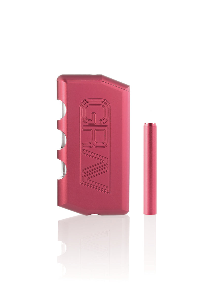 GRAV Aluminum Dugout w/ Taster &amp; Carry Case - Portable Smoking Accessory
