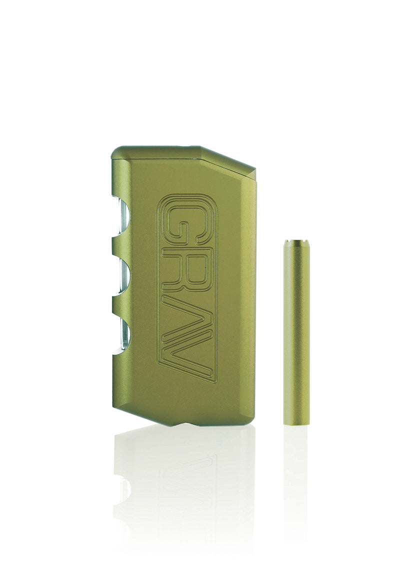 GRAV Aluminum Dugout w/ Taster &amp; Carry Case - Portable Smoking Accessory