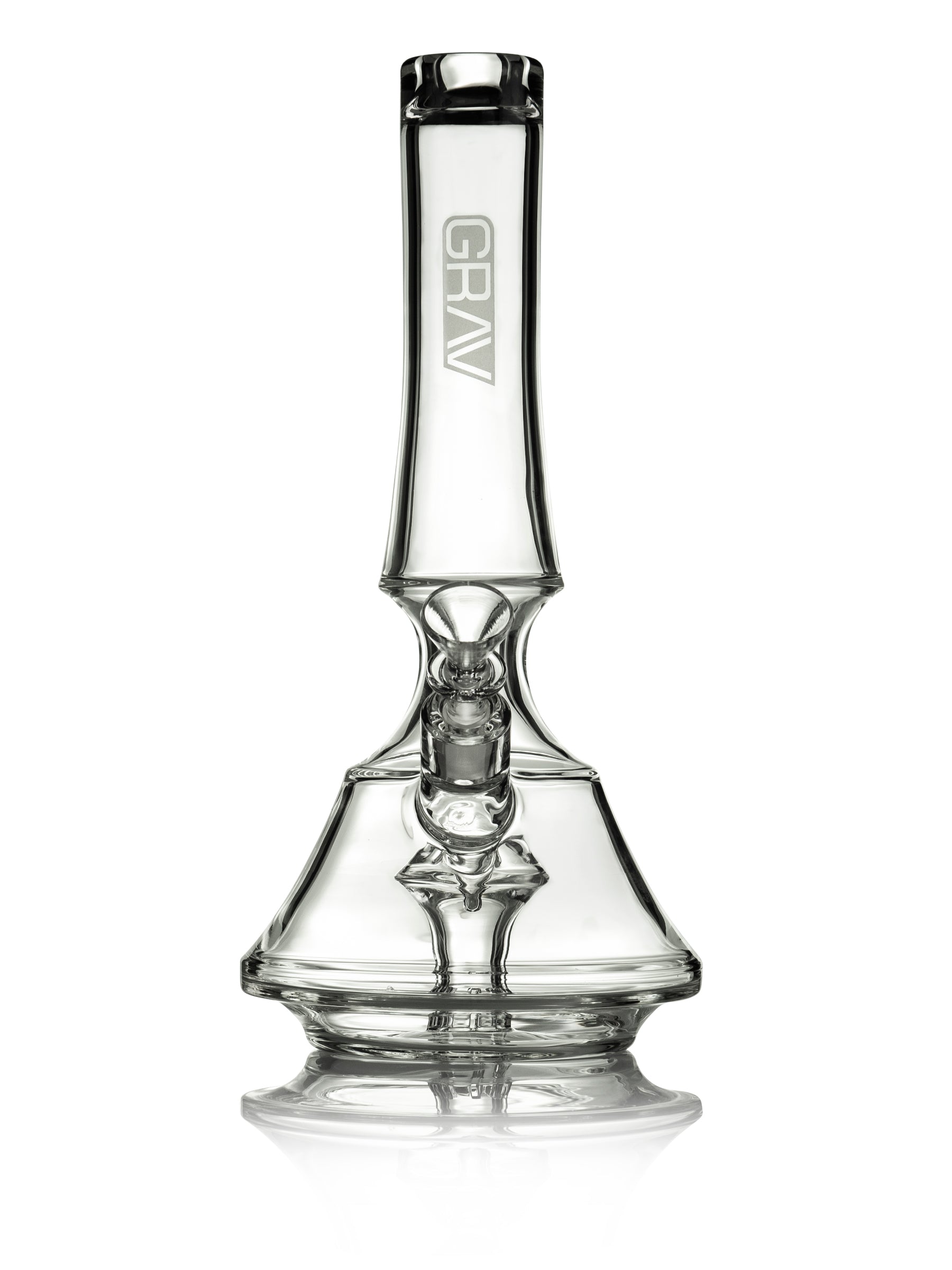 GRAV Empress 13" Elegant Water Pipe with 8-Cut Perc