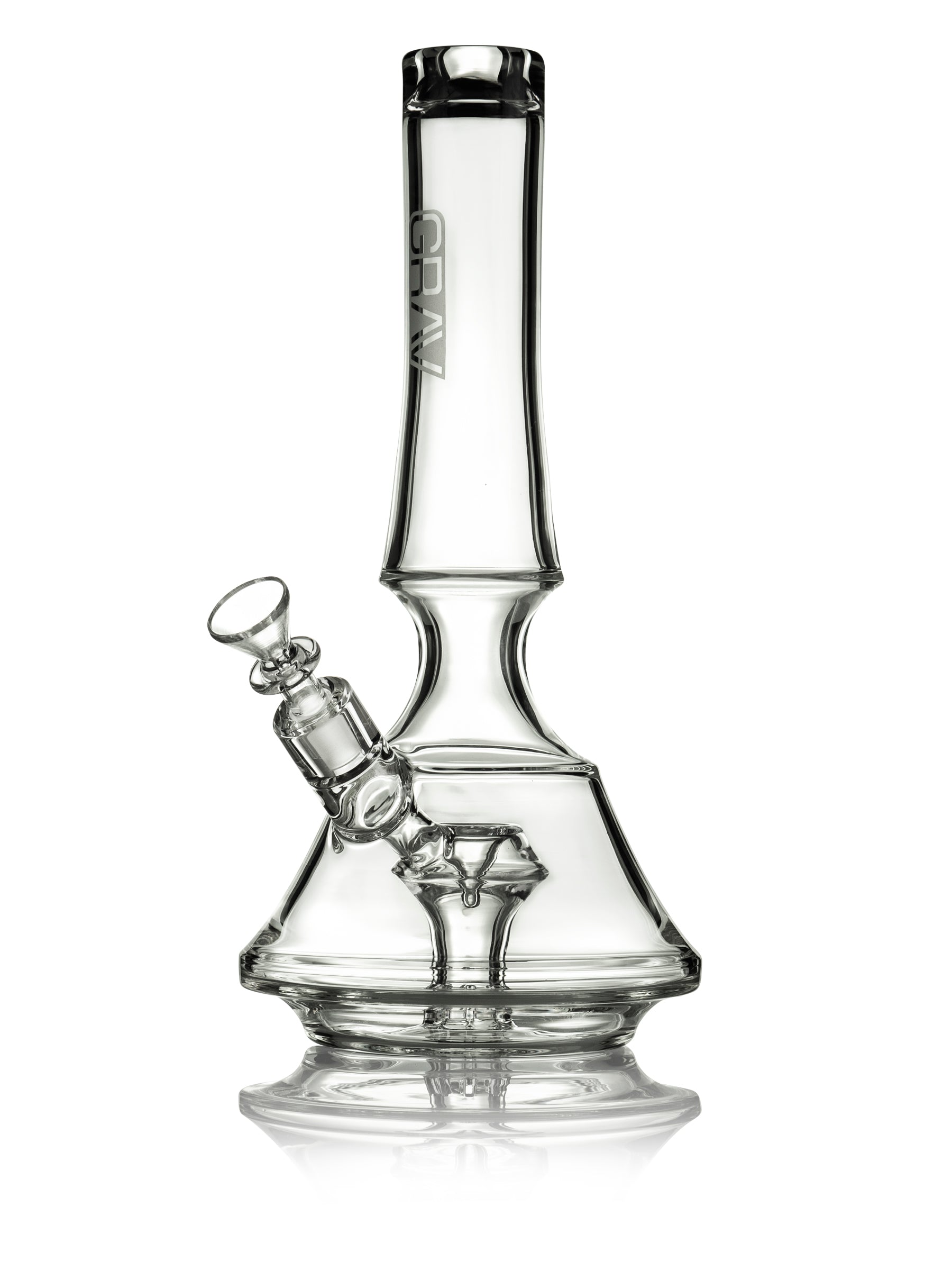 GRAV Empress 13" Elegant Water Pipe with 8-Cut Perc