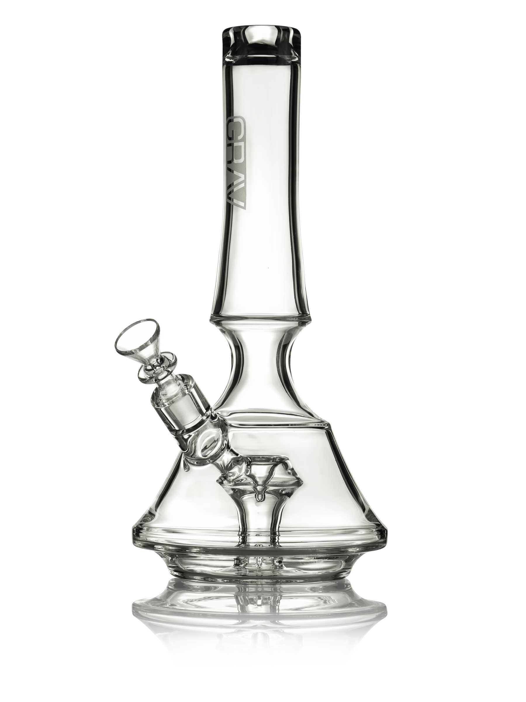 GRAV Empress 13" Elegant Water Pipe with 8-Cut Perc