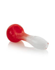 GRAV Frit Glass Spoon Pipe 4" - Durable Two-Tone Hand Pipe with Ash Catcher