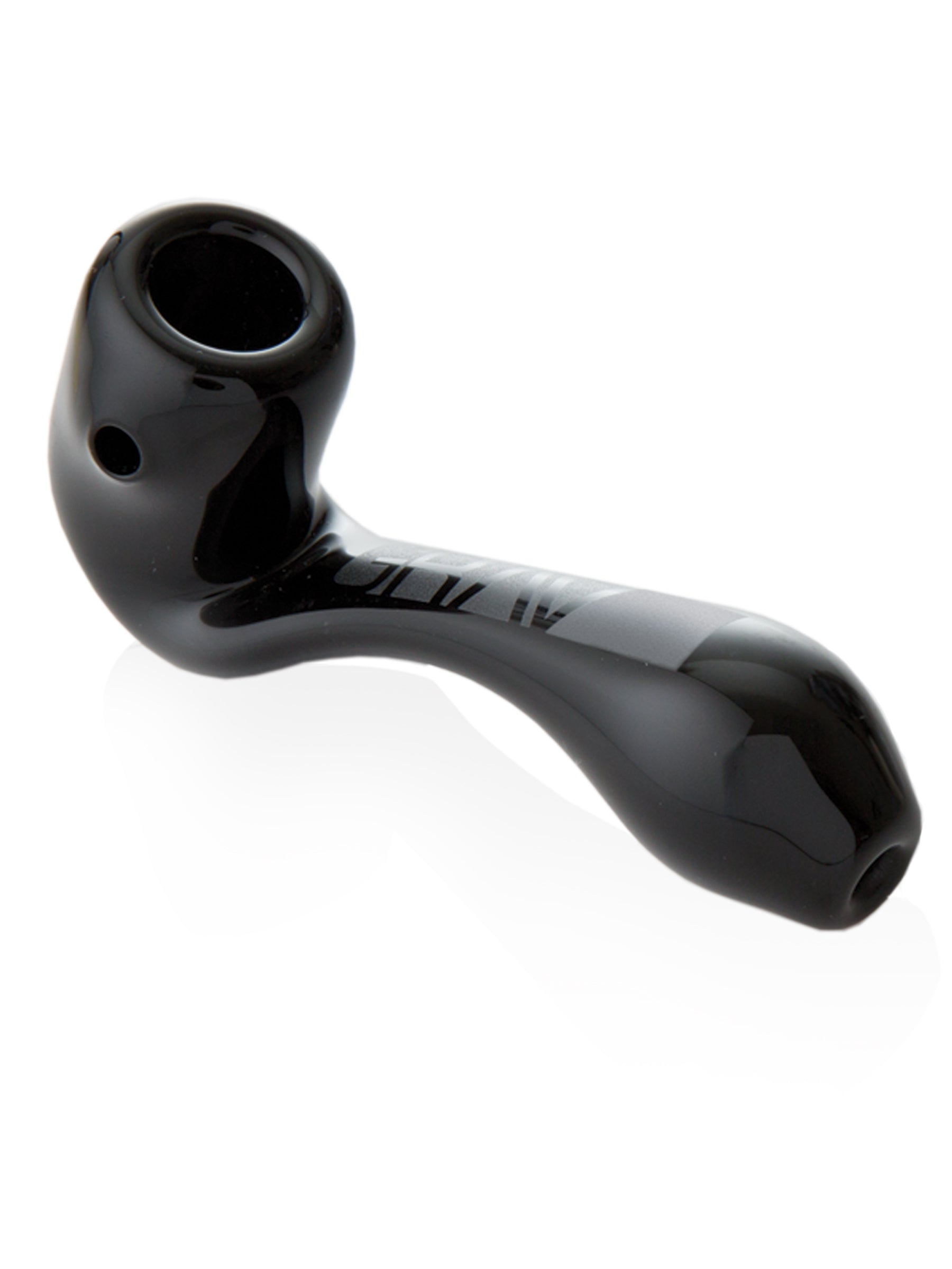 GRAV Mini Sherlock Hand Pipe with Ash Catcher - 4" Compact Glass