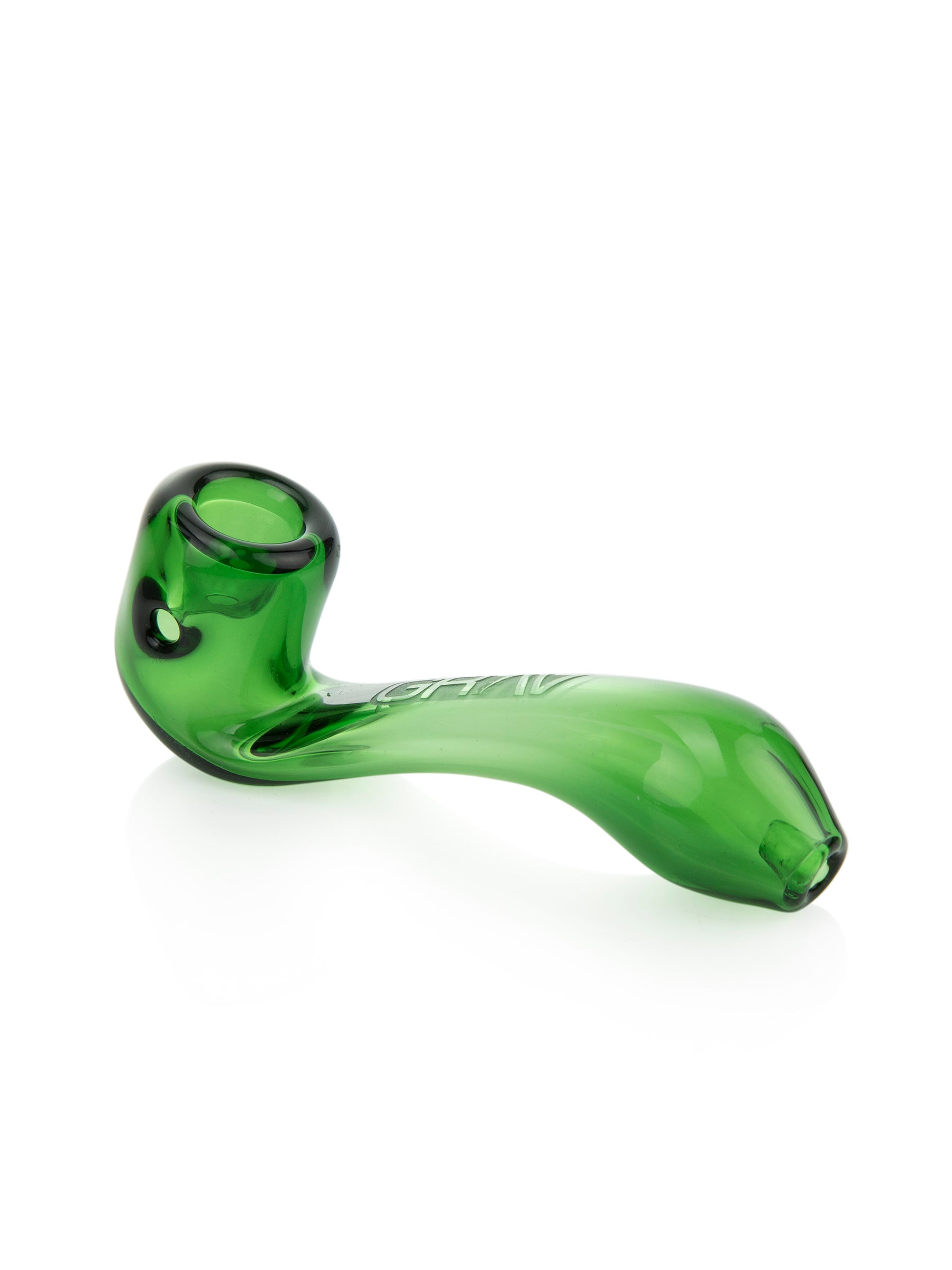 GRAV Mini Sherlock Hand Pipe with Ash Catcher - 4" Compact Glass