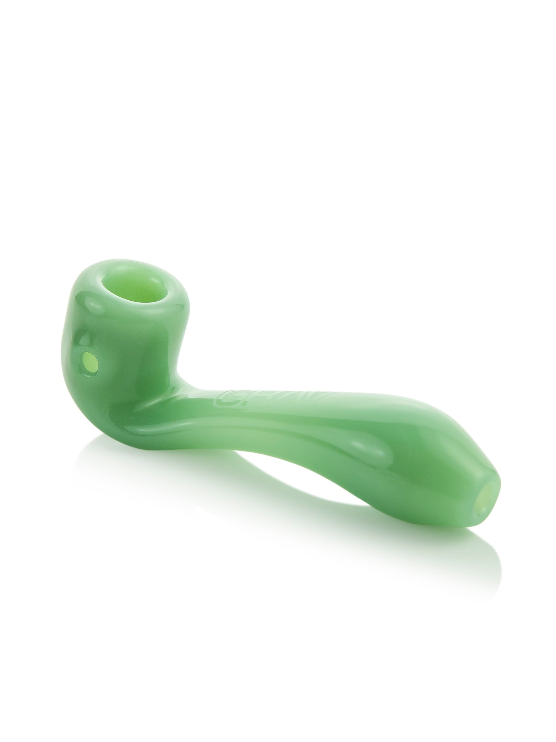 GRAV Mini Sherlock Hand Pipe with Ash Catcher - 4" Compact Glass