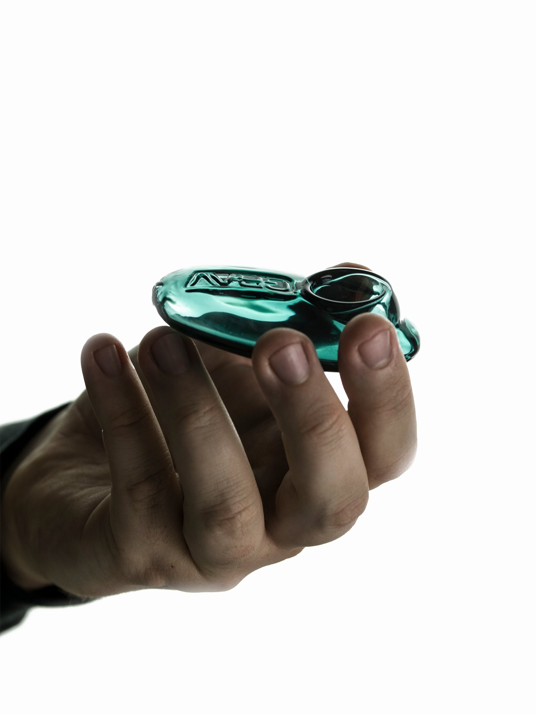 GRAV Pebble Spoon Handpipe - Compact &amp; Ergonomic 3" Design