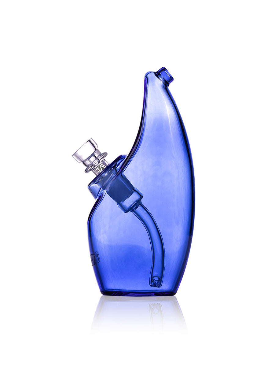 GRAV Rain Bubbler - Compact &amp; Ergonomic Water Pipe for Smooth Hits