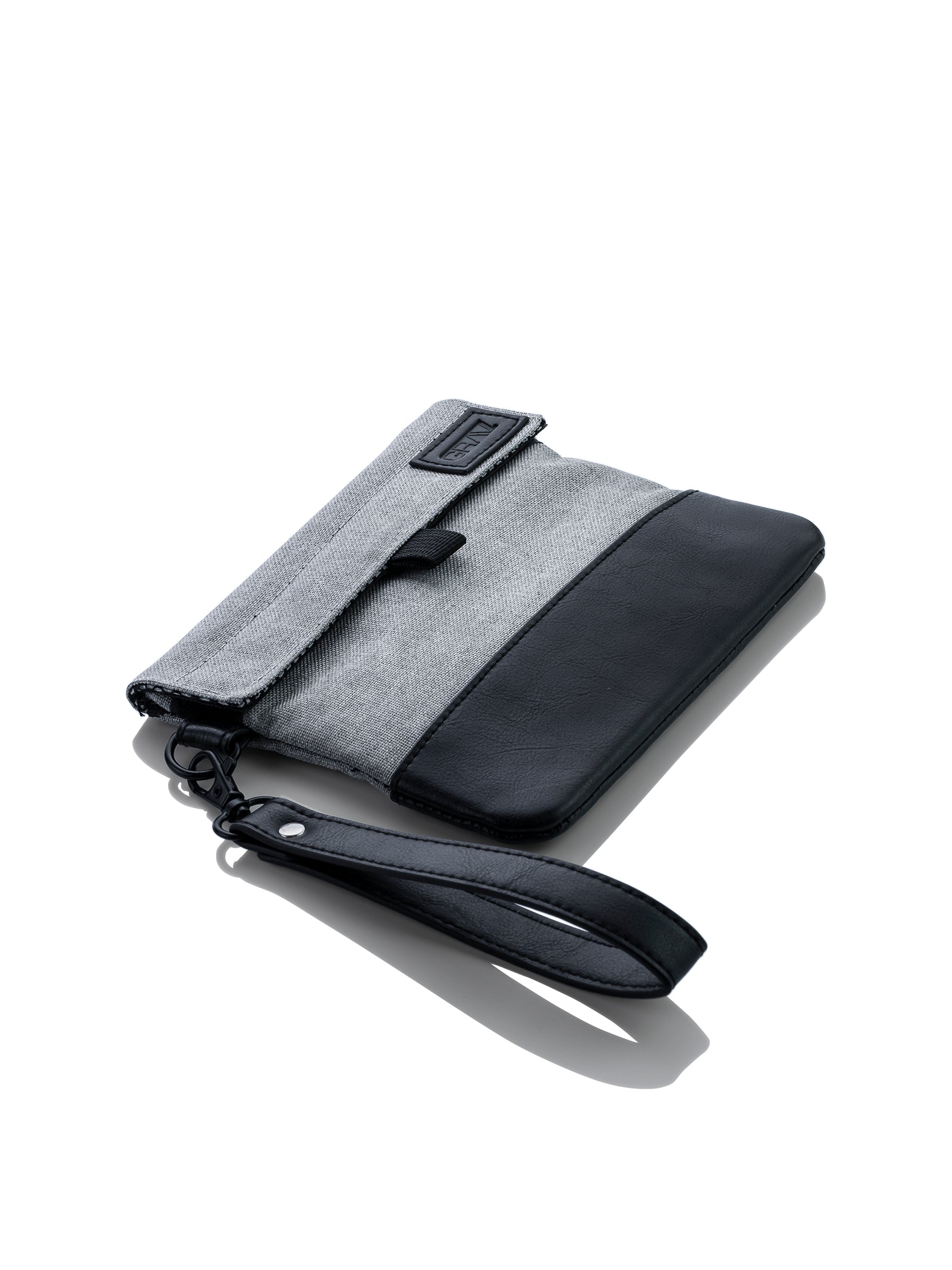 GRAV Smell-Proof Storage Pouch with Vegan Leather Accents &amp; Carbon Lining