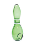 BOWLING PIN GLASS HAND PIPE
