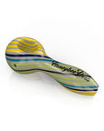 Vibrant  Linework Twist Spoon Pipe