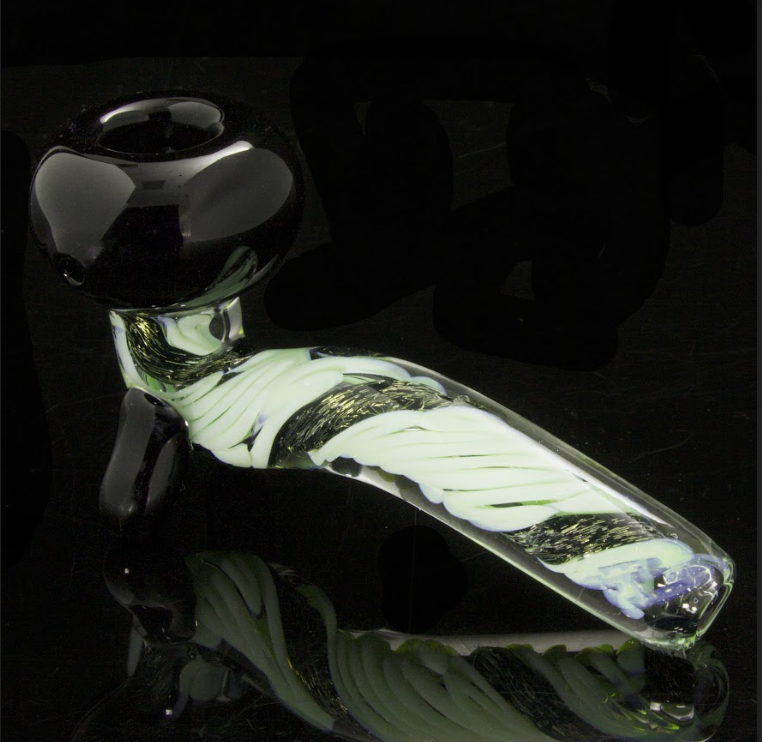 "Galactic Storm" Slime &amp; Dichro Sherlock Pipe
