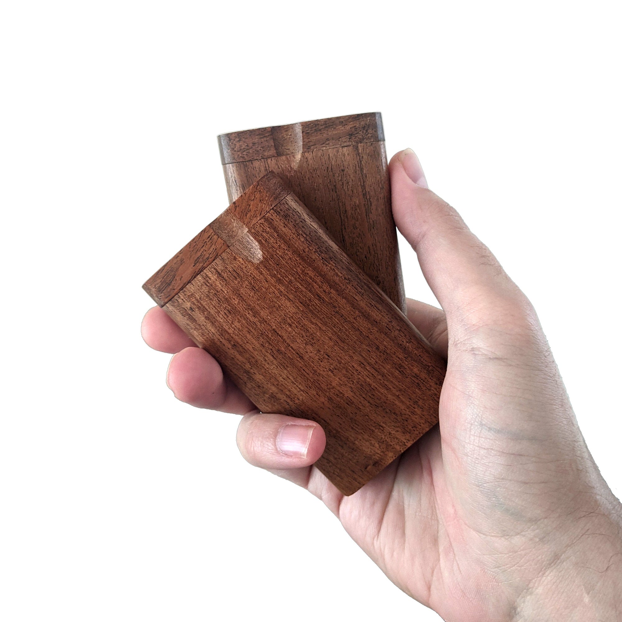 2 Pack - Wood Dugout w/One Hitter &amp; Cleaning Tool