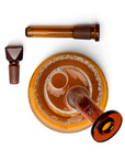 Twenties Collection Water Pipe | Amber