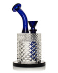 Twenties Collection Water Pipe | Cobalt
