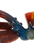 Sherlock Dichro Marbal Glass Pipe