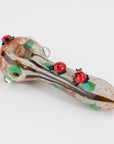 Empire Glassworks Lady Bug Mini Spoon Pipe