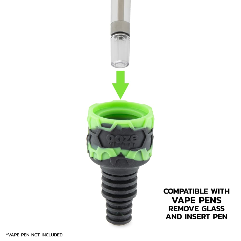 Ooze Ozone Silicone Water Pipe and Dab Straw