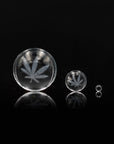 Carved Leaf Terp Slurper Set