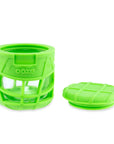 Ooze Prizm Silicone-Wrapped Glass Stash Jar