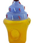 Ice Cream Cone Glass Pipe