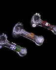Glass Hand Pipe - Animal Art (4")