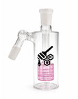 HONEYBEE HERB MATRIX PERC GLASS CYLINDER ASH CATCHER