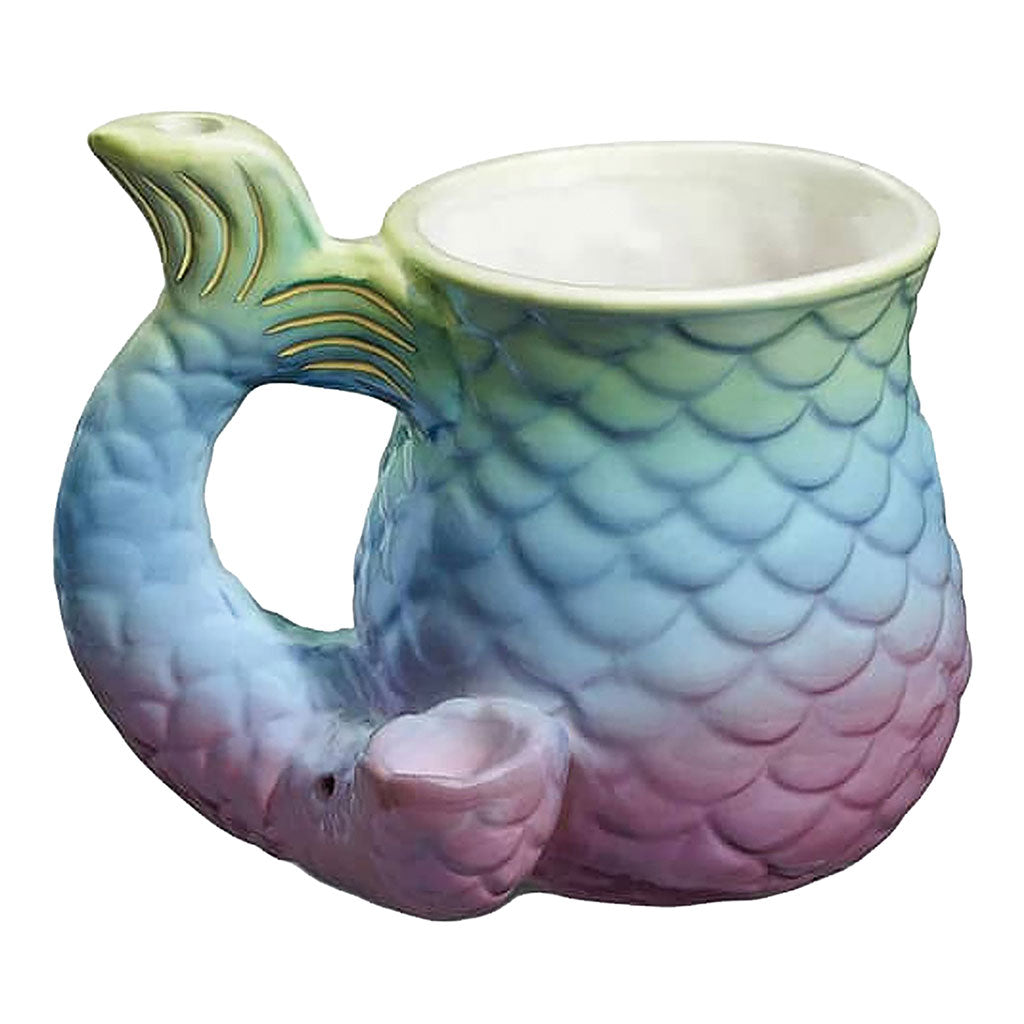 MERMAID TAIL PREMIUM ROAST &amp; TOAST PIPE MUG