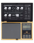 King Palm Scale - 100g x 0.01g - Black / Gold