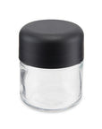 3oz Child Resistant Glass Jar and Cap 160ct Bulk