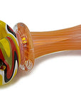 Silver & Gold Fumed Glass Pipe