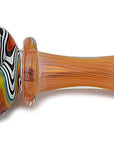 Silver & Gold Fumed Glass Pipe