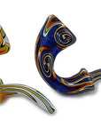 Sherlock Wig Wag Color Glass Pipe