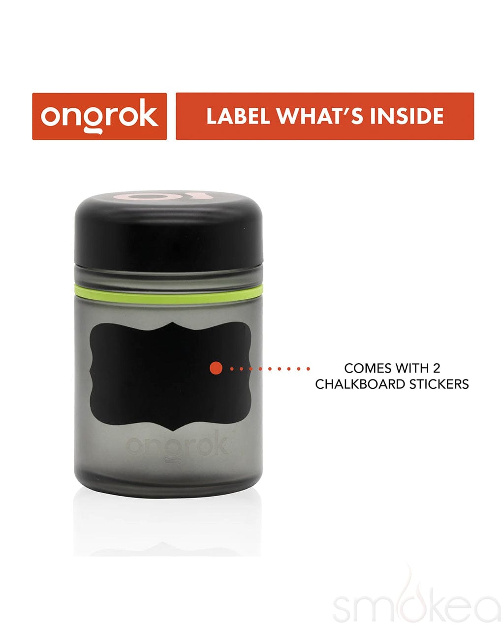 ONGROK 500ml Glass Storage Jars (2-Pack)