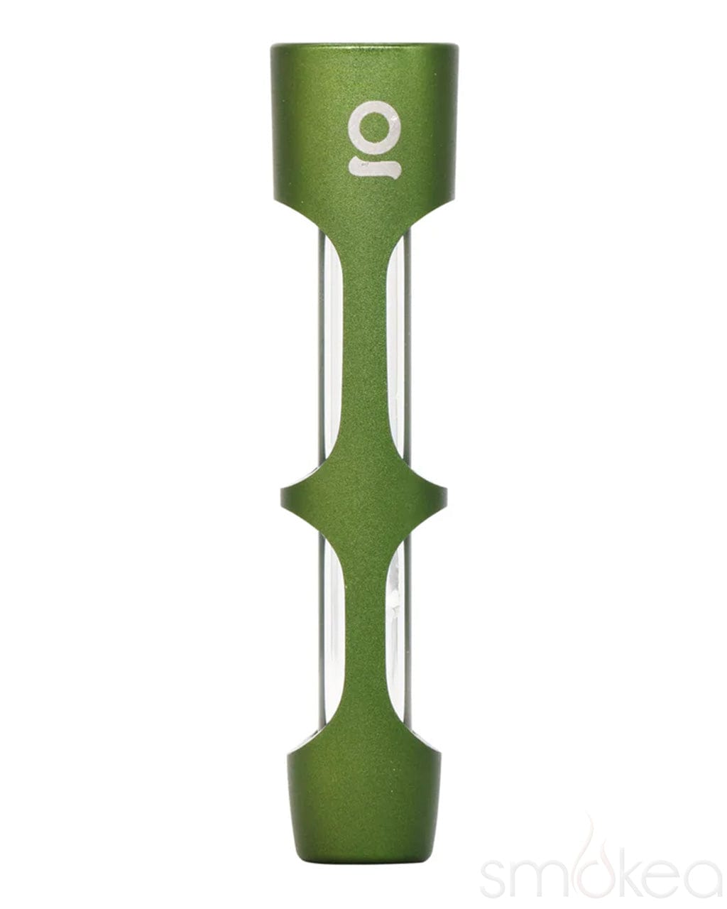 ONGROK Aluminum &amp; Glass Chillum Pipe