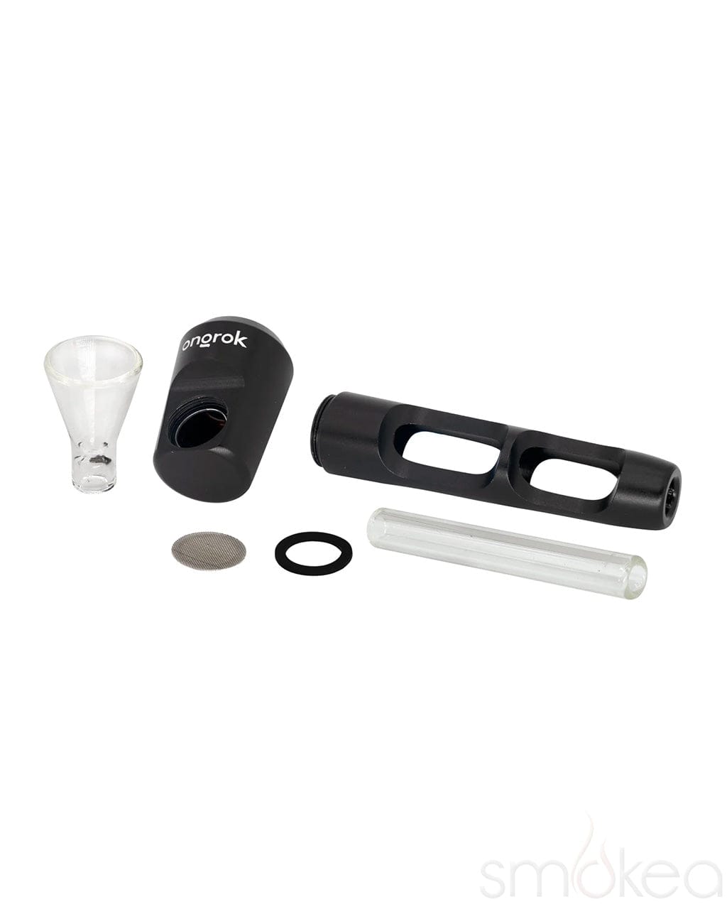 ONGROK Aluminum &amp; Glass Spoon Pipe