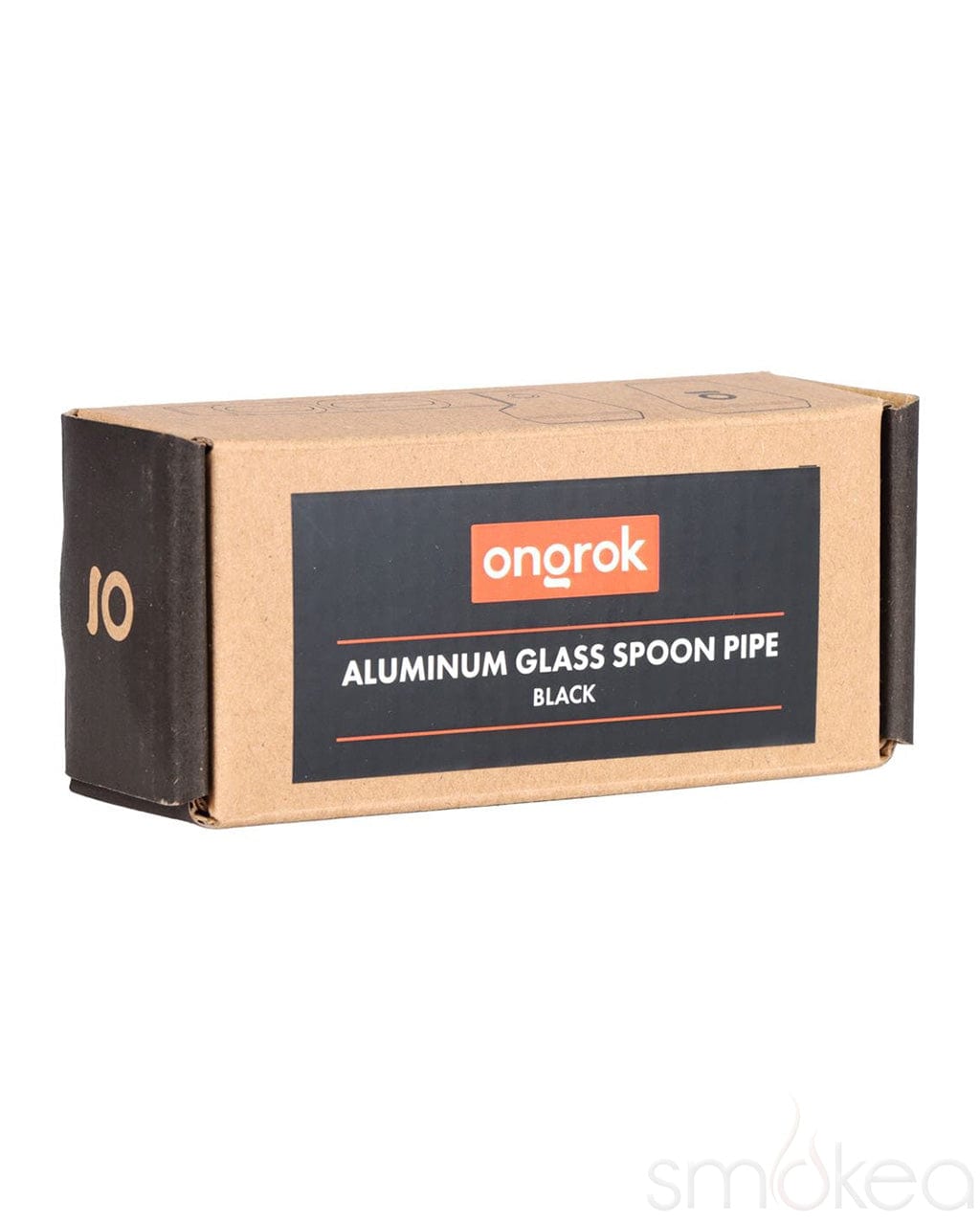 ONGROK Aluminum &amp; Glass Spoon Pipe