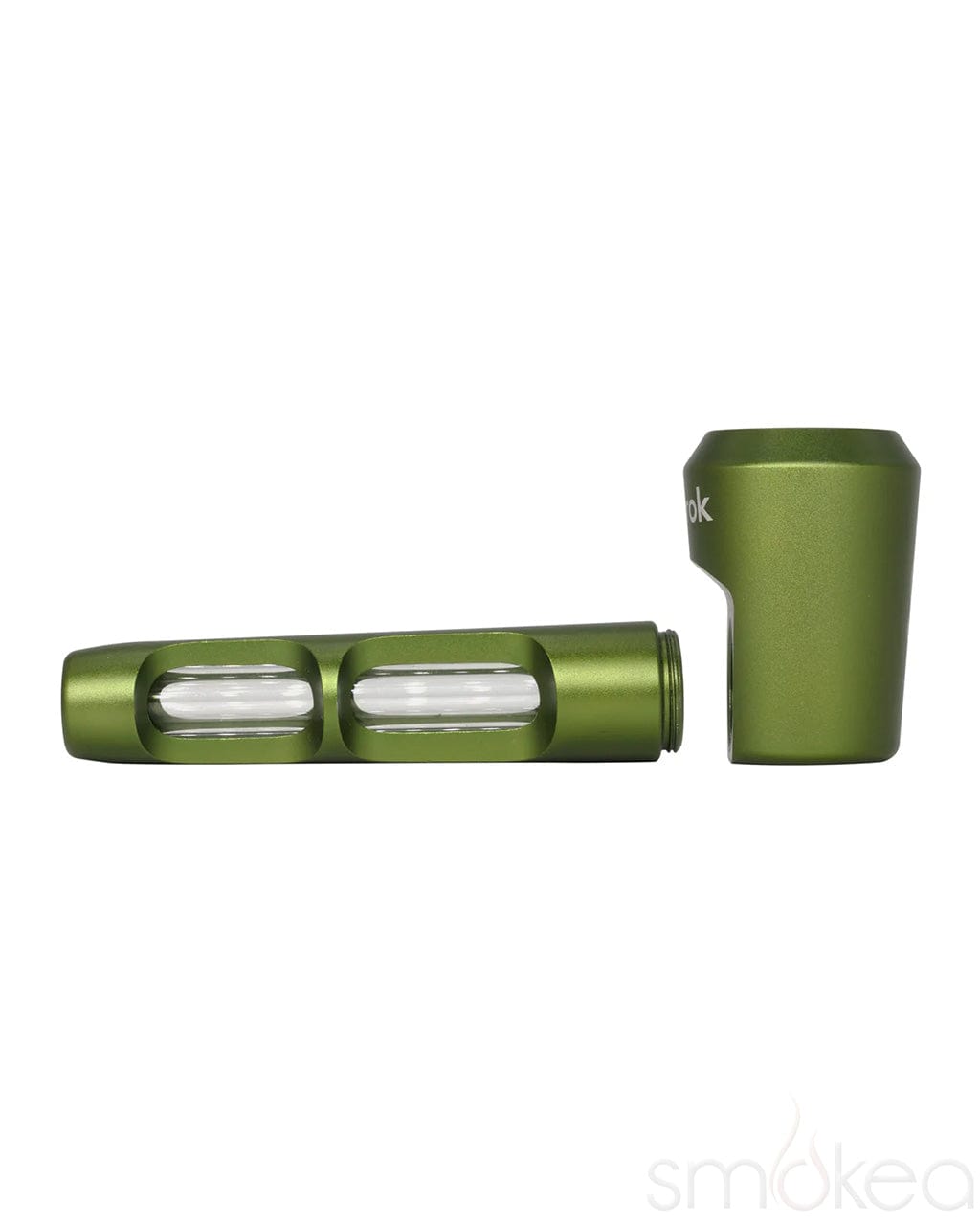 ONGROK Aluminum &amp; Glass Spoon Pipe