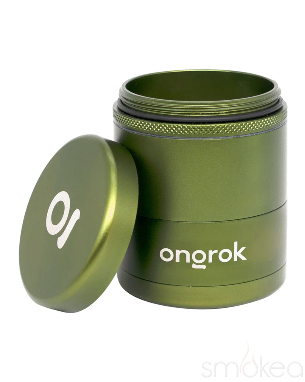 ONGROK Flower Petal Toothless Aluminum Storage Grinder