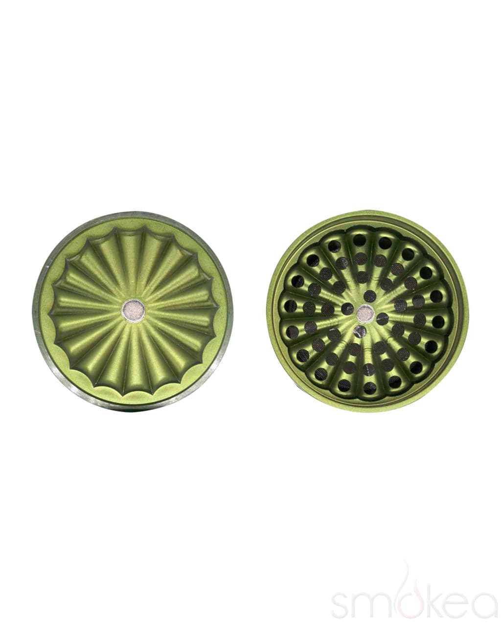 ONGROK Flower Petal Toothless Aluminum Storage Grinder