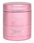 ONGROK Flower Petal Toothless Aluminum Storage Grinder