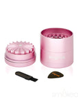 ONGROK Flower Petal Toothless Aluminum Storage Grinder