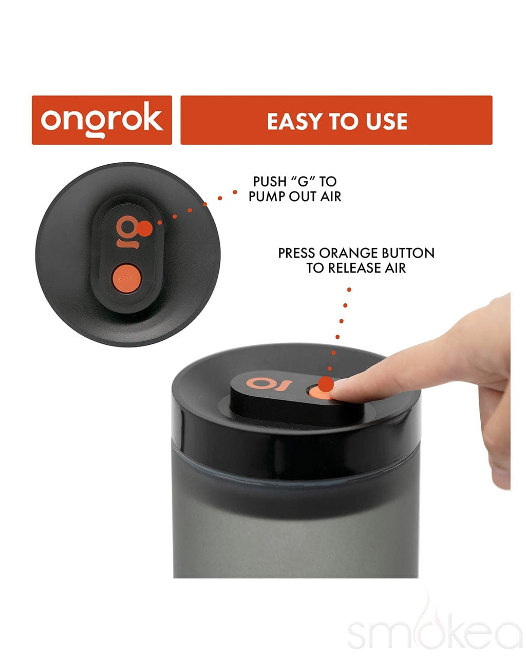 ONGROK Vacuum Pump Storage Jar