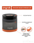 ONGROK Vacuum Pump Storage Jar