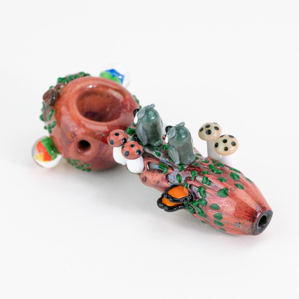 Empire Glassworks Hootie's Forest Small Spoon Pipe