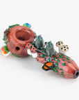 Empire Glassworks Hootie's Forest Small Spoon Pipe