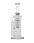 Human Grade Sacred Straight Sandblasted Glass Water Pipe